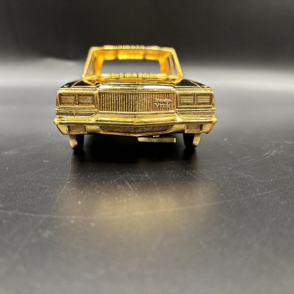 Vintage Nissan President Gold Car Cigarette Case Ashtray‎ Music Box Rare - Picture 6 of 10